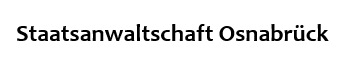 Logo der Staatsanwaltschaft Osnabrück (zur Startseite)